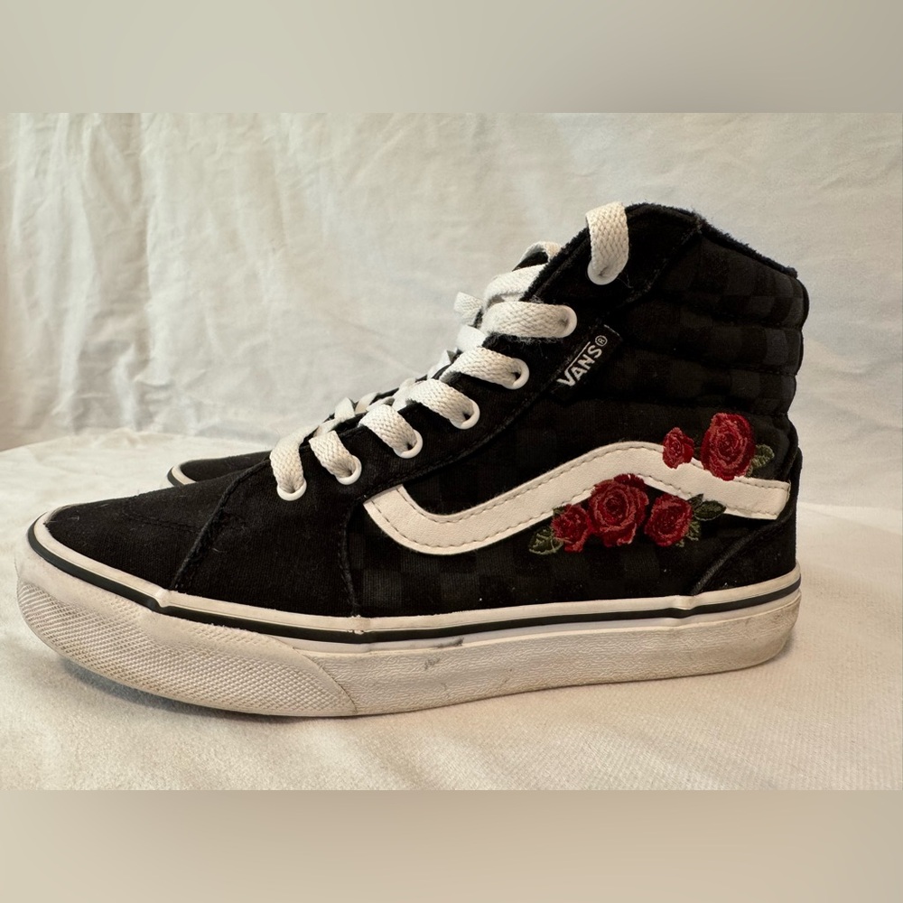 Vans Black Floral High-Top